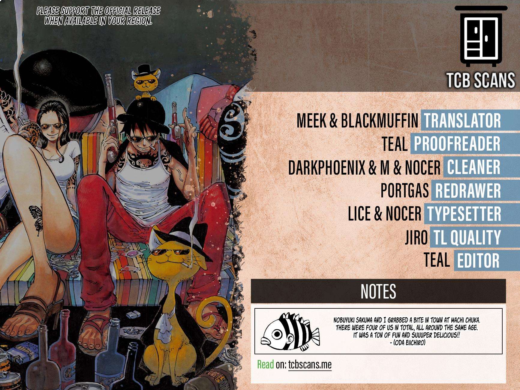 Read One Piece Manga Online