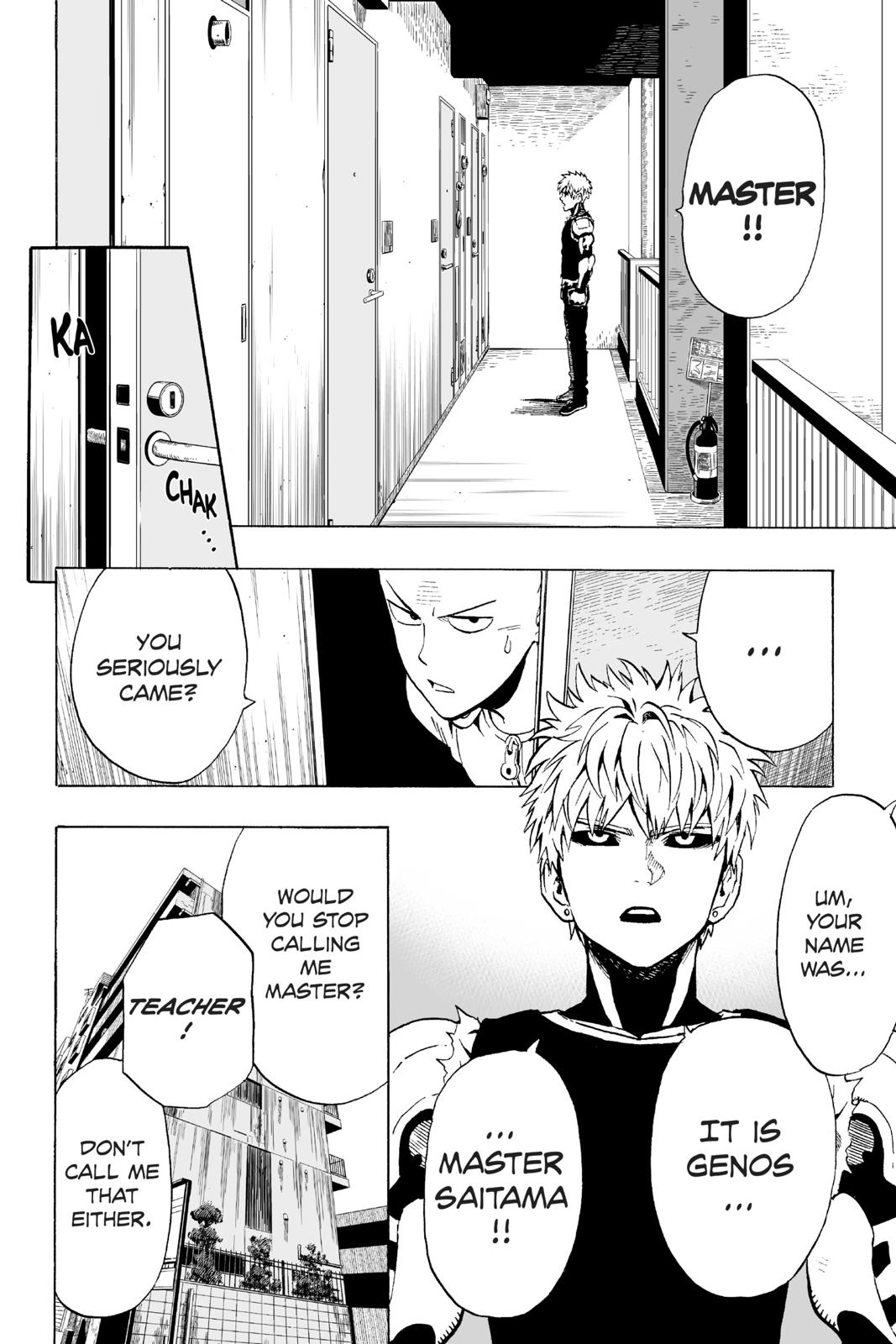 Read One Punch Man Manga Online